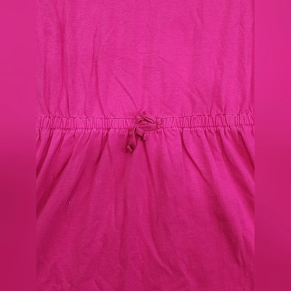 Polo Ralph Lauren Pink  Shirt Dress Waist Ties, sz 12/14